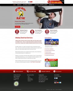 Responsive Wordpress site. Web design and development: attaboyservices.com