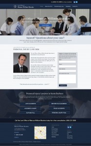 Responsive Wordpress site. Web design and development: marcusmoraleslaw.com